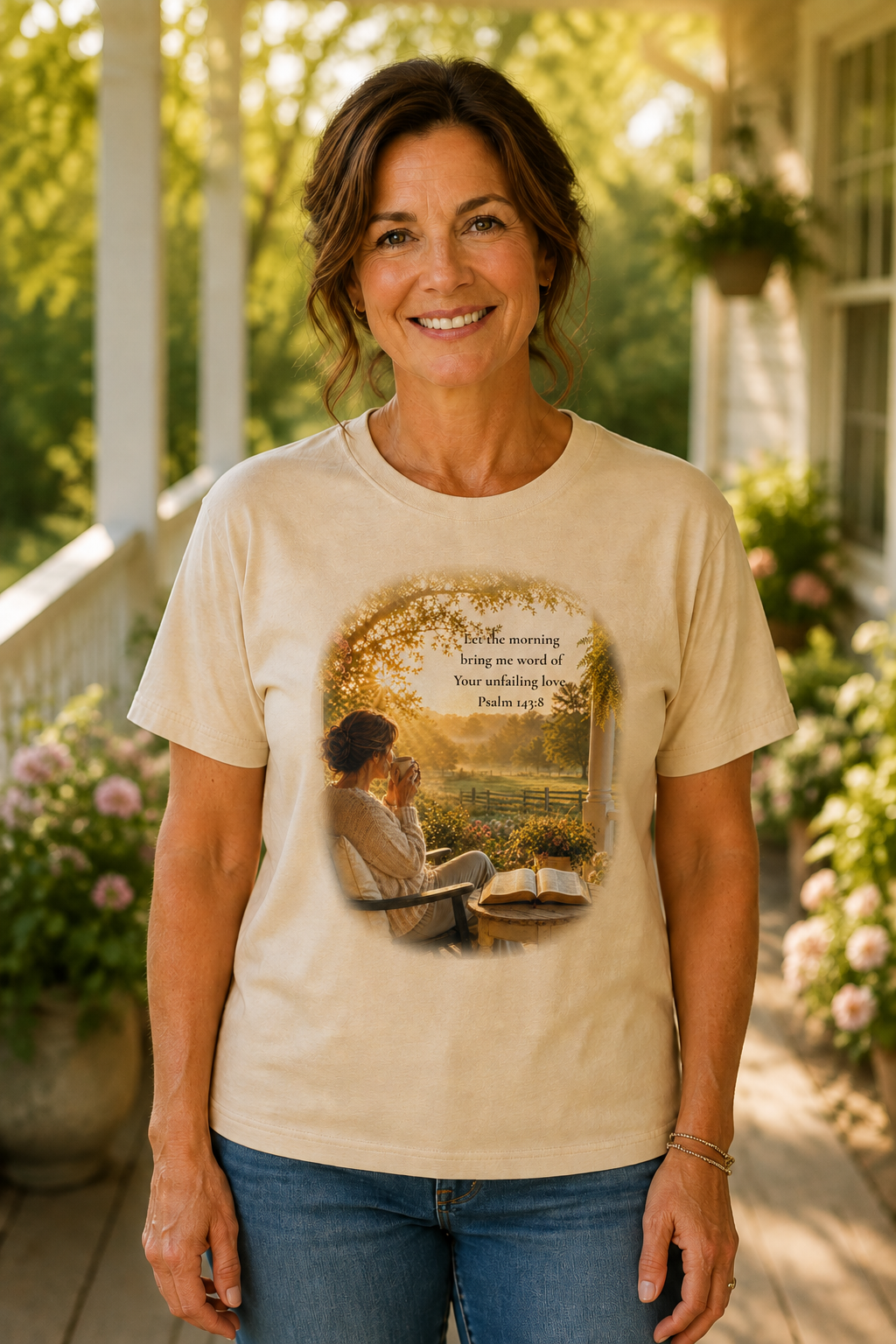 Unfailing Love | Psalm 143:8 | Christian T-Shirt