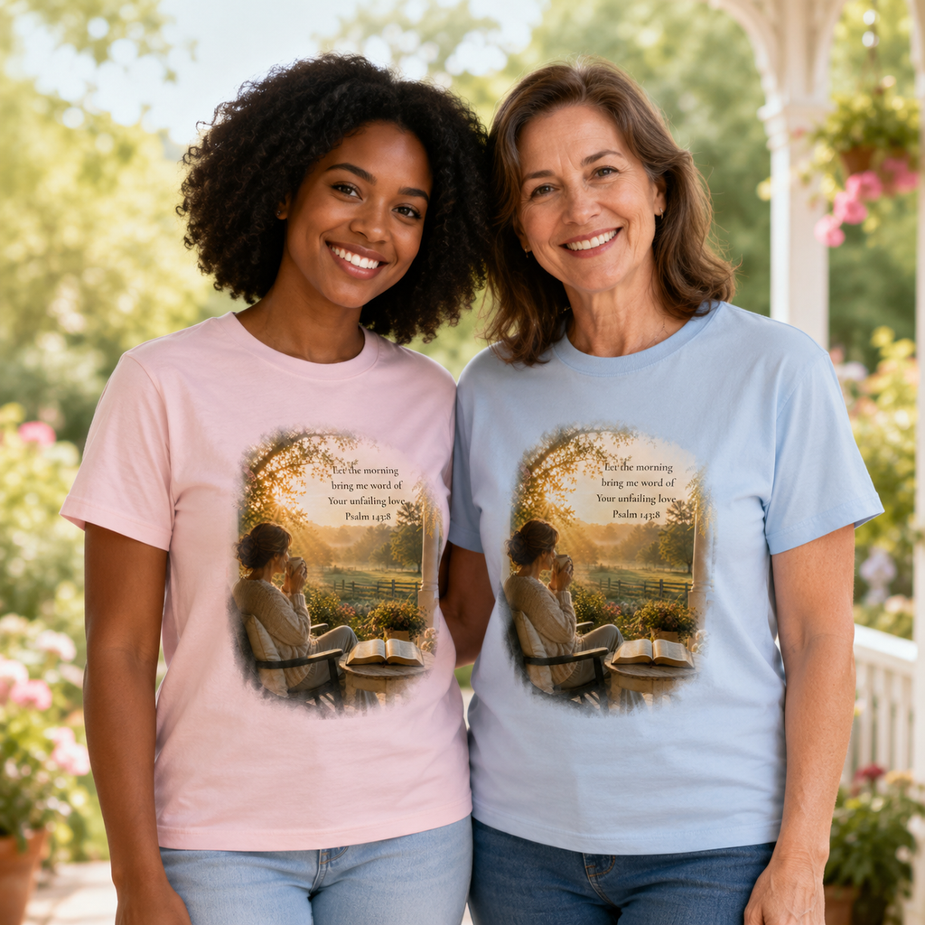 Unfailing Love | Psalm 143:8 | Christian T-Shirt