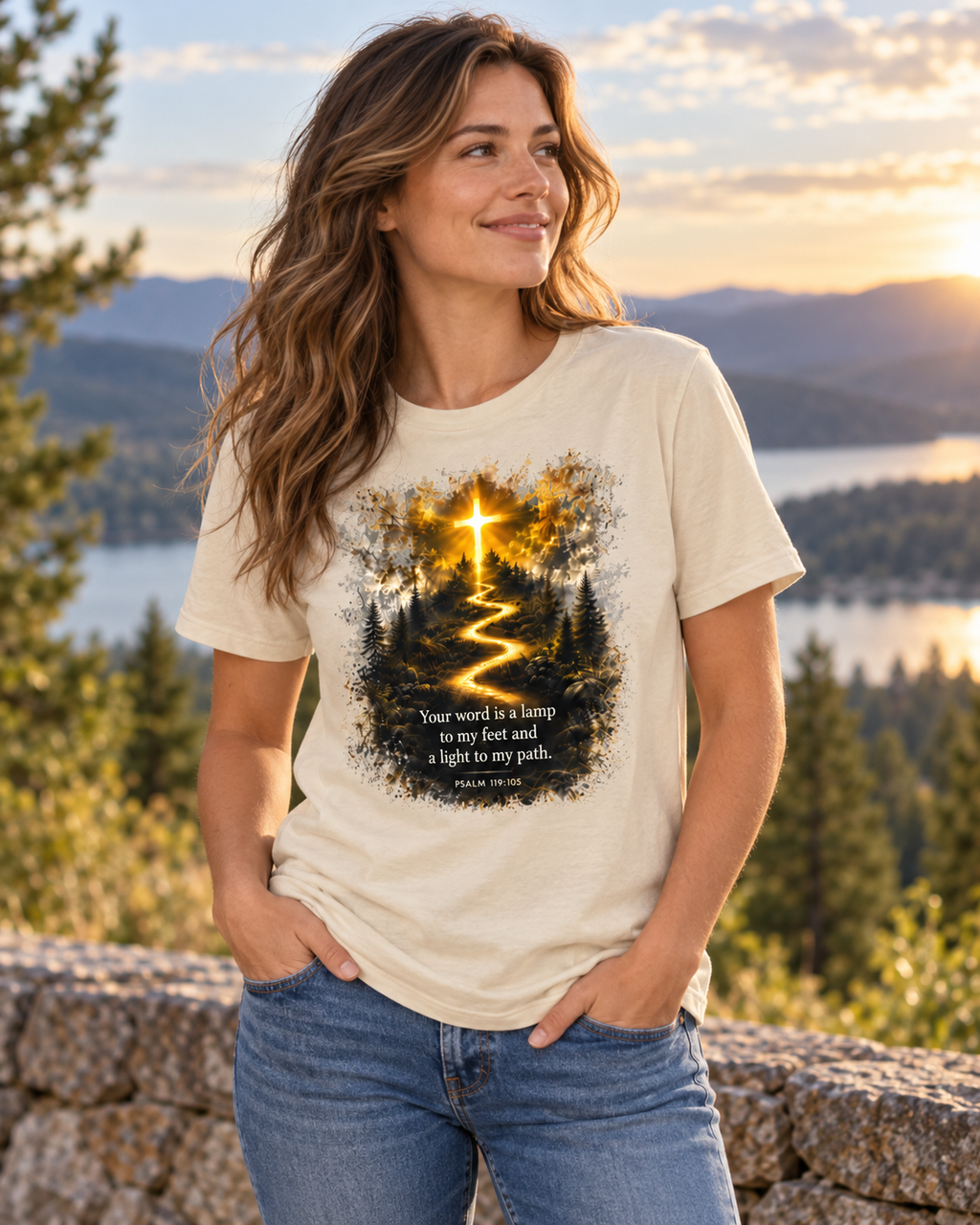 My Lamp | Christian T-Shirt | Psalm 119:105