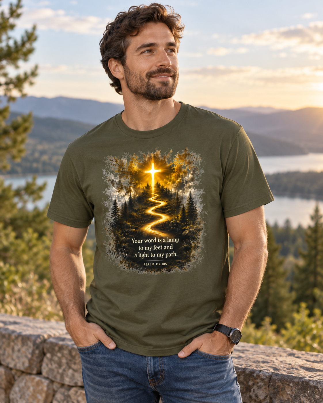My Lamp | Christian T-Shirt | Psalm 119:105